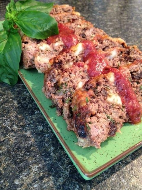 Sun-Dried Tomato Meatloaf with Ground Beef and Sausage