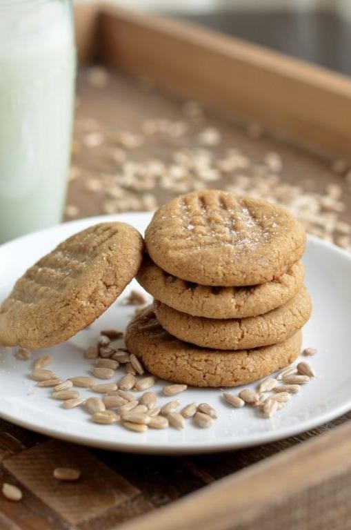 Sunflower Seed Butter Cookies