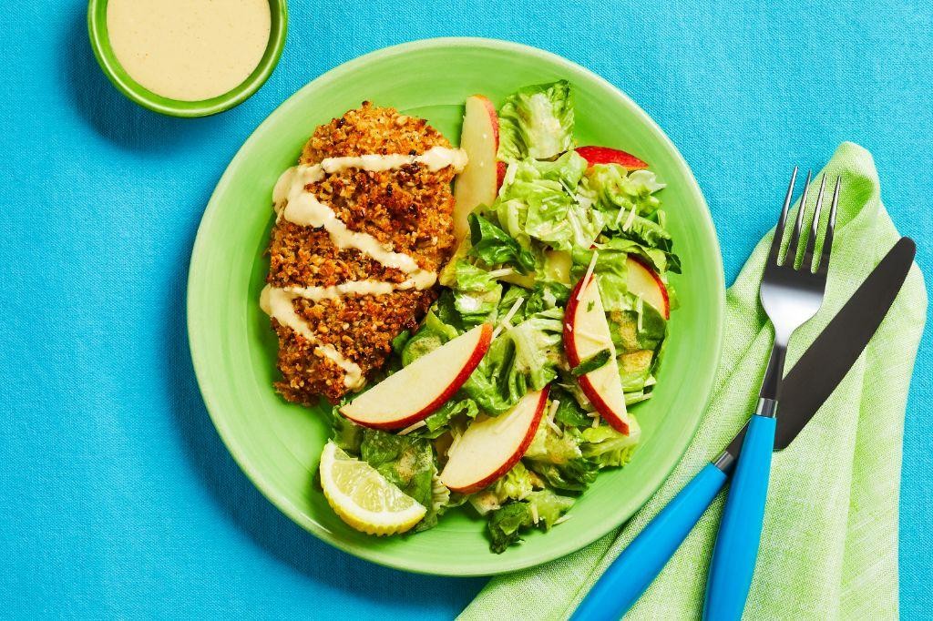 Sunflower Seed Crusted Chicken