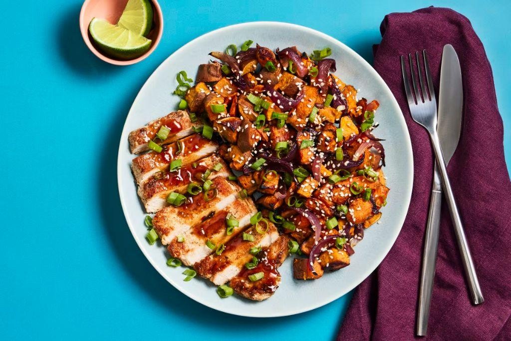 Sweet Chili Lime Pork Chops