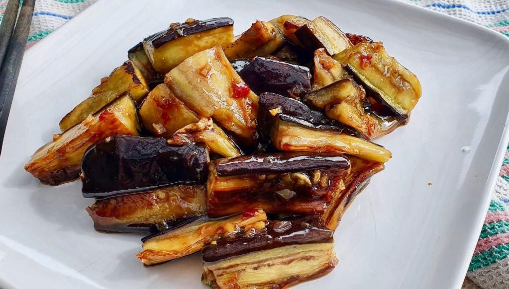Sweet Chilli Grilled Eggplant