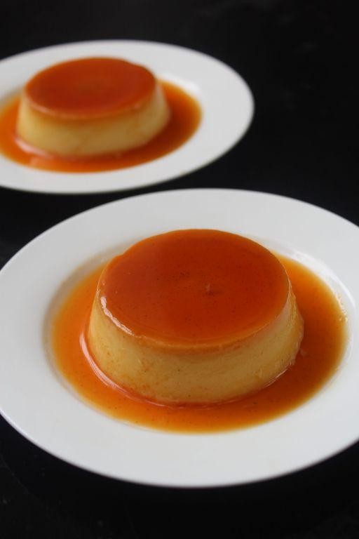 Sweet Egg Pudding with Caramel Sauce