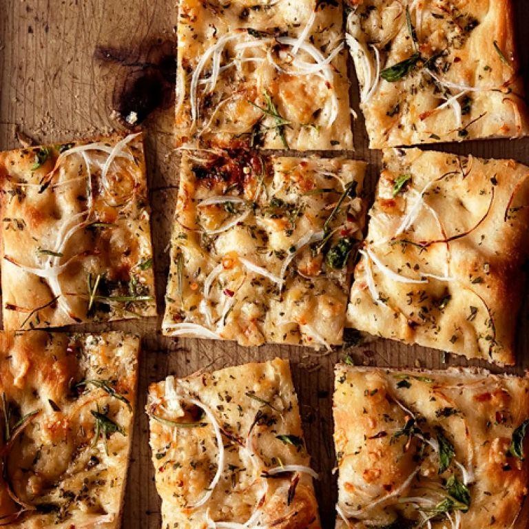 Sweet Onion and Herb Focaccia