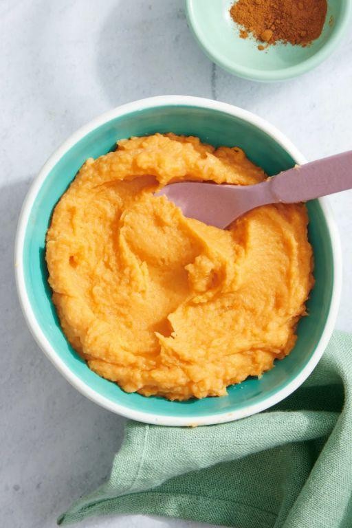 Sweet Potato Breast Milk Puree