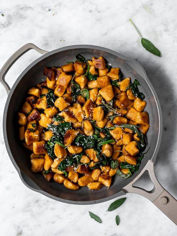 Sweet Potato Gnocchi with Brown Butter and Sage