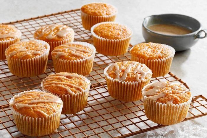 Sweet Potato Microwave Muffins with Cinnamon