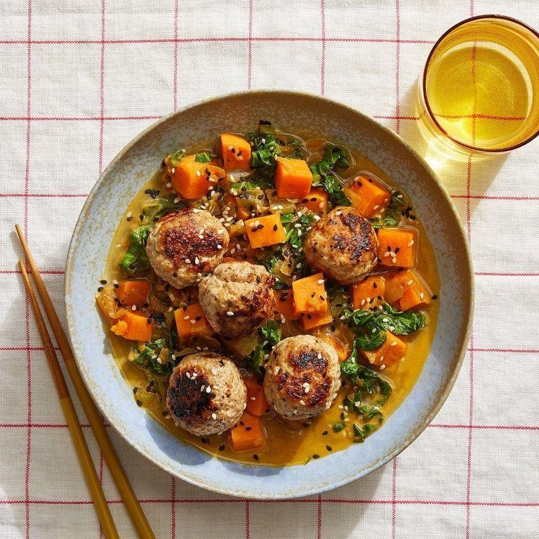 Sweet Potato Turkey Meatballs