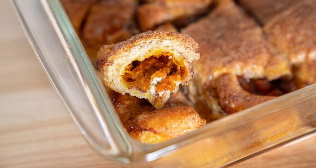 Sweet Pumpkin Dumplings with Cinnamon Sugar
