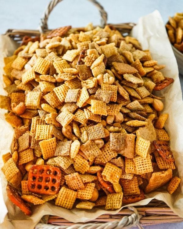 Sweet and Salty No Bake Chex Mix