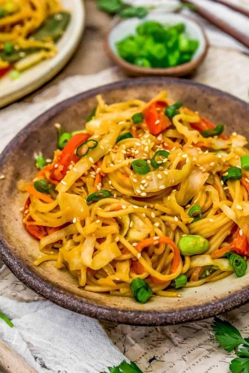Sweet and Sour Vegan Cabbage Stir-Fry