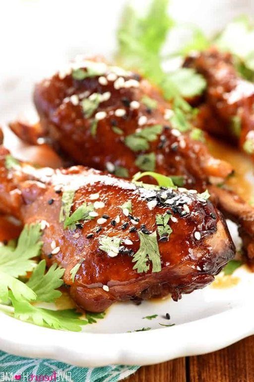Sweet and Spicy Crockpot Chicken Legs