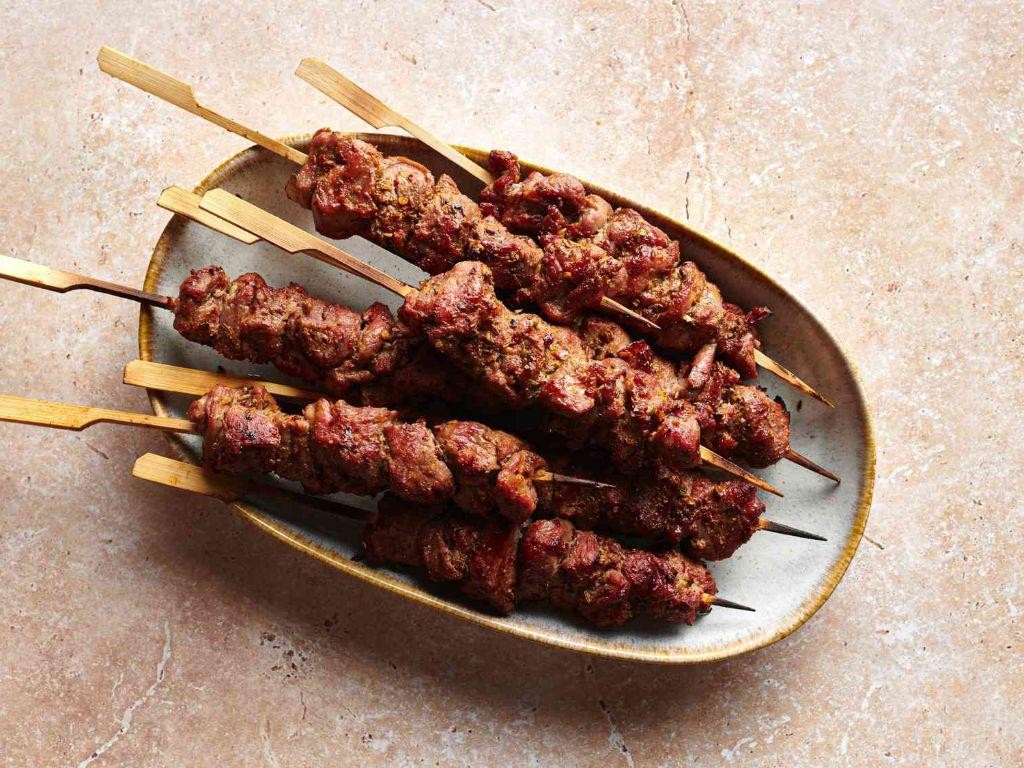 Szechuan Lamb Skewers