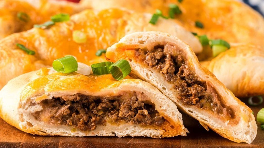Taco Meat and Cheese Empanadas