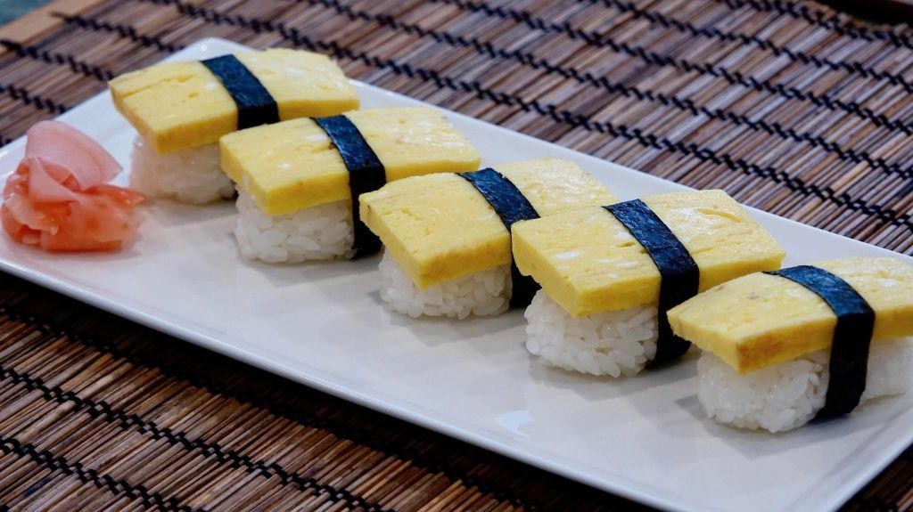 Tamago (Sweet Egg) Sushi