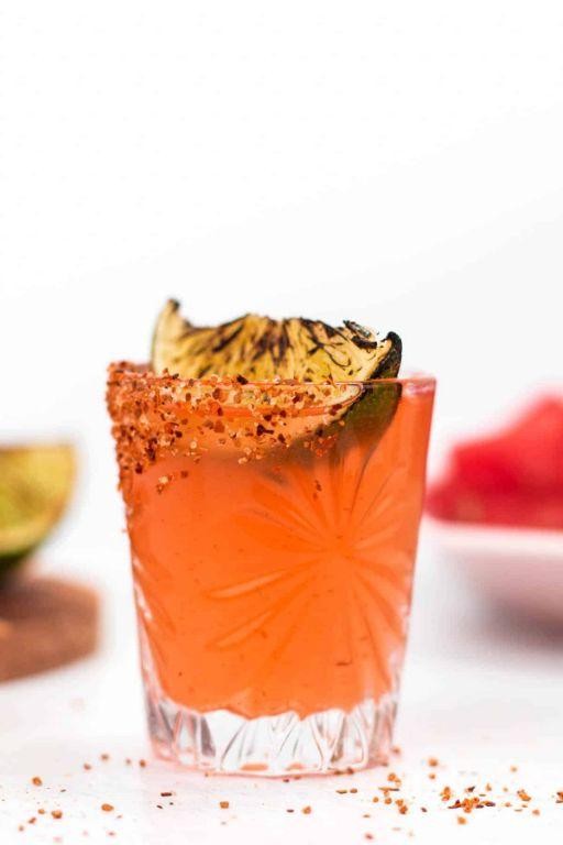 Tamarind Candy Shot with Chili Salt Rim