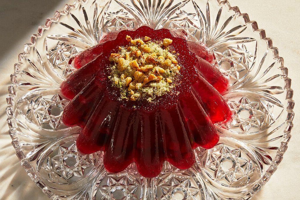 Tangy Cranberry Lime Jello Salad