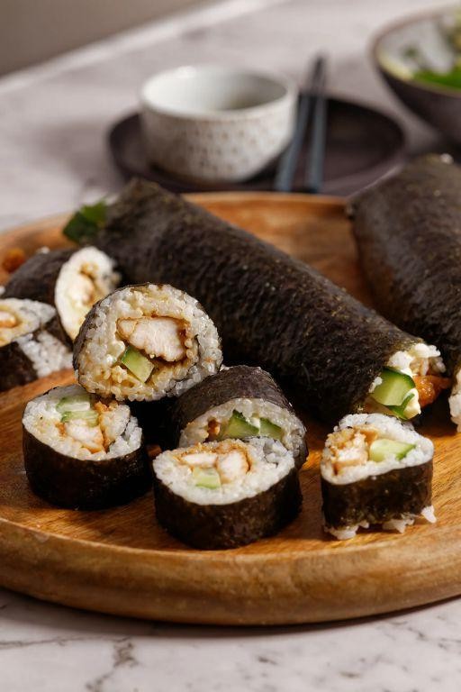 Teriyaki Chicken Sushi Rolls