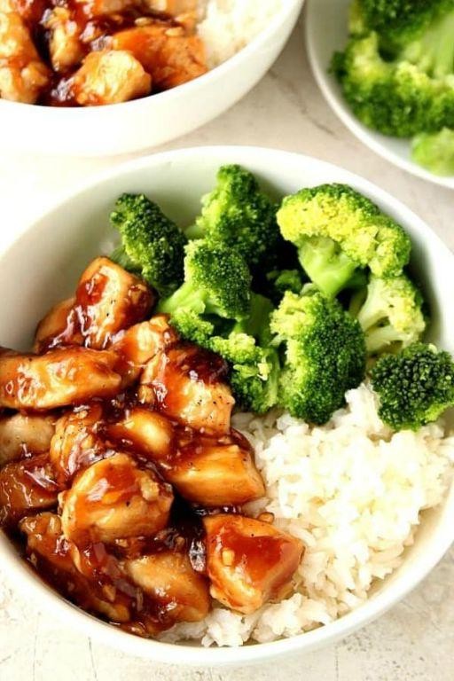 Teriyaki Chicken and Broccoli Rice Bowl