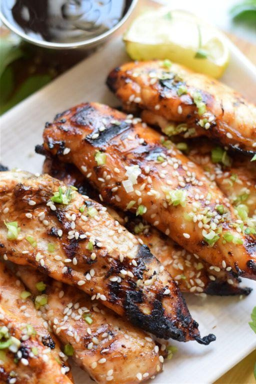 Teriyaki Glazed Chicken Fingers
