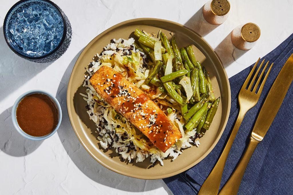 Teriyaki Salmon Factor Plate