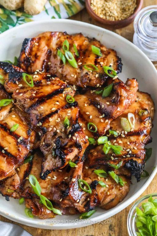 Teriyaki Stove-Grilled Chicken Thighs