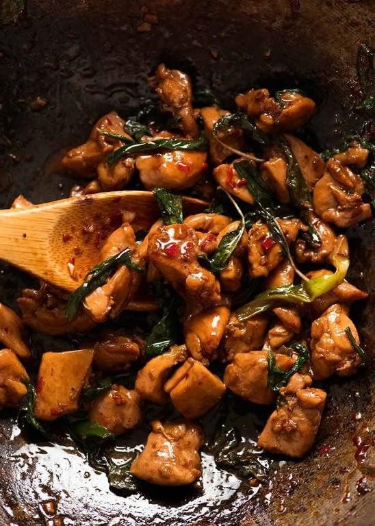 Thai Basil Chicken Stir Fry