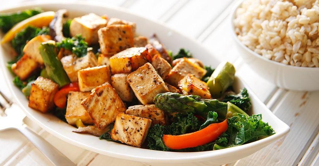 Thai Garlic Pepper Tofu