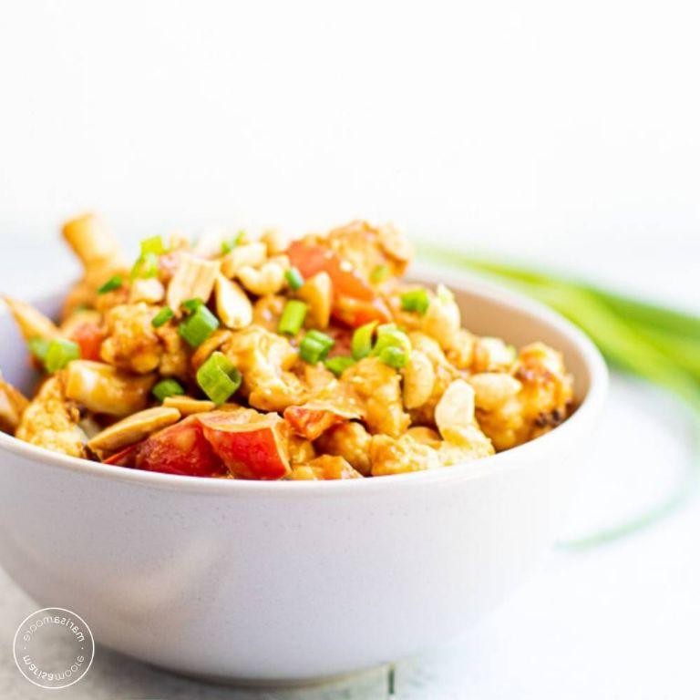 Thai Peanut Cauliflower Stir-Fry