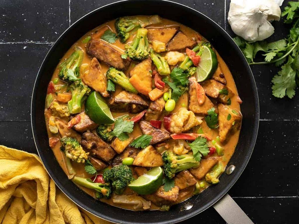 Thai Peanut Tofu Factor Stir-Fry