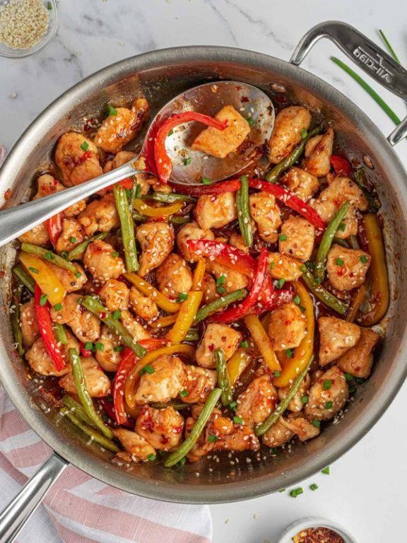 Thai Sweet Chilli Chicken Stir-Fry