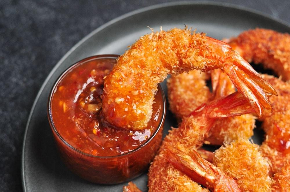 Thai Sweet Chilli Coconut Shrimp