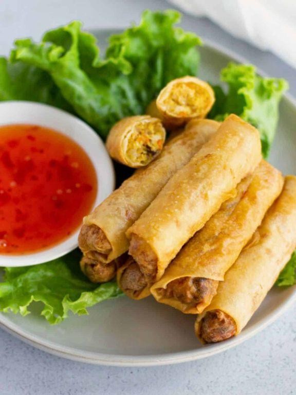 Thai Sweet Chilli Spring Rolls