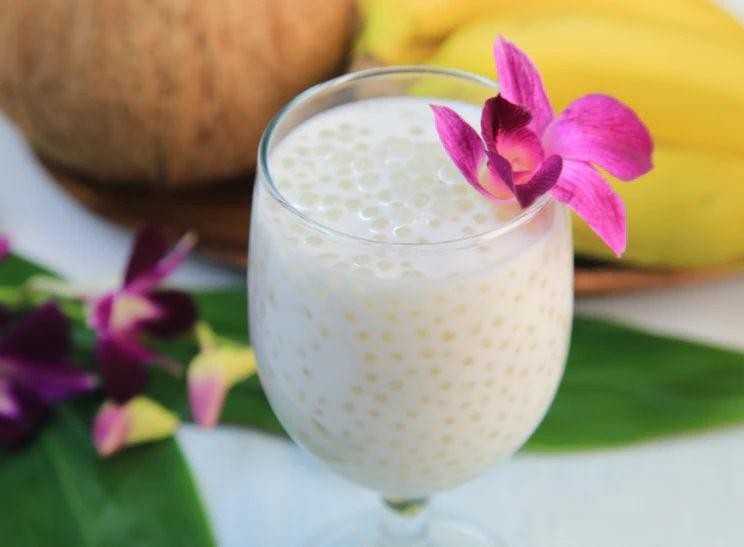 Thai Tapioca Pearls in Sweet Syrup