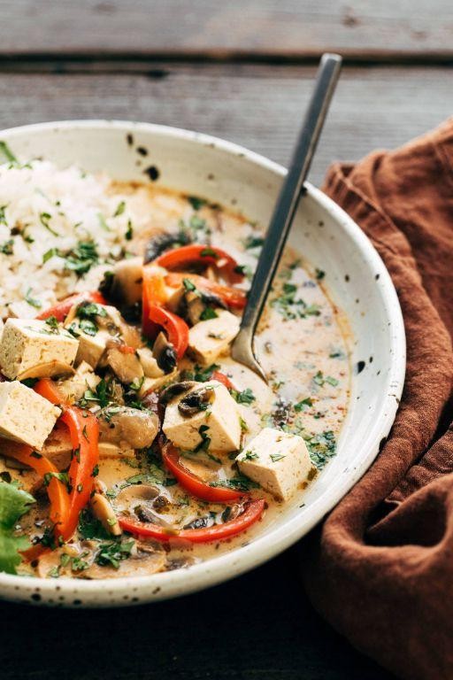 Thai-Inspired Coconut and Tofu Stew