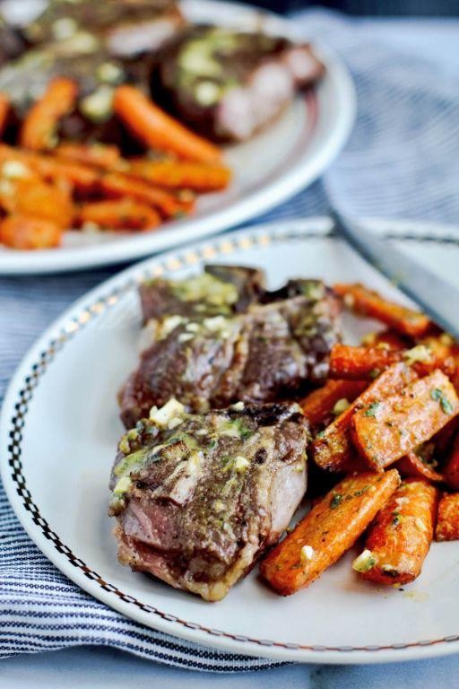 Thyme and Sage Air Fryer Lamb Chops
