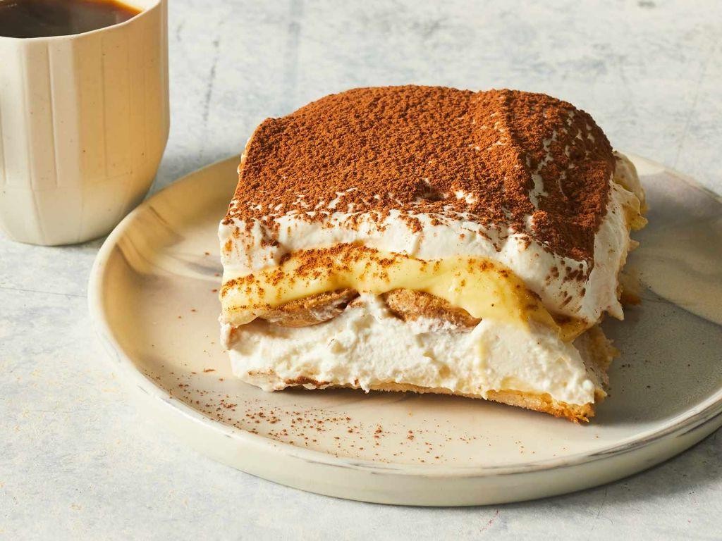 Tiramisu Cream Pie with Coffee Infusion