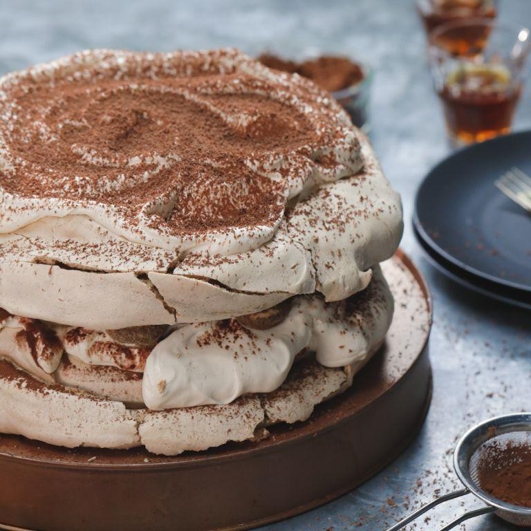 Tiramisu-Style Pavlova