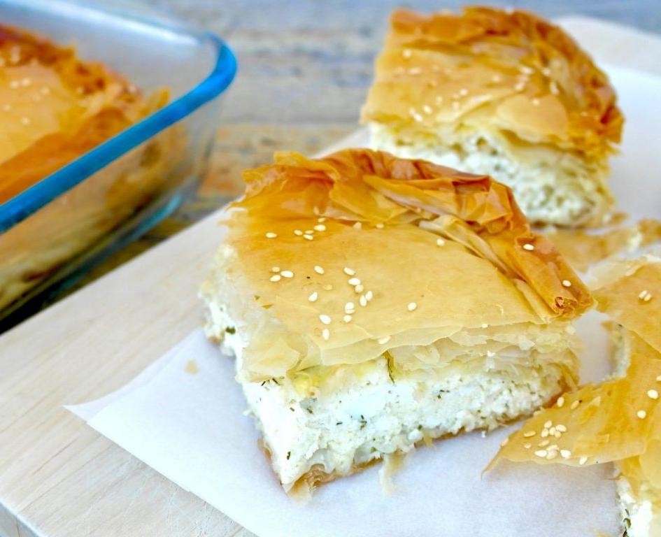 Tiropita (Greek Cheese Pie)
