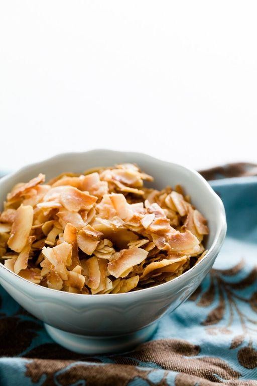 Toasted Coconut No Bake Snack Mix