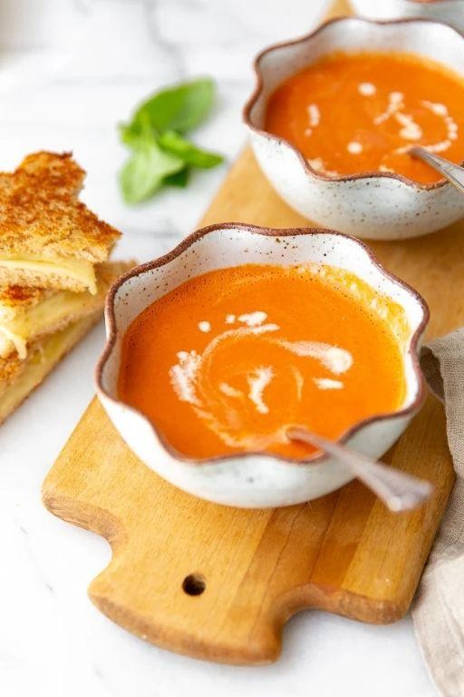 Tomato and Mushroom Vita Mix Bisque