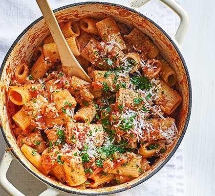 Tomato and Sausage Ragu