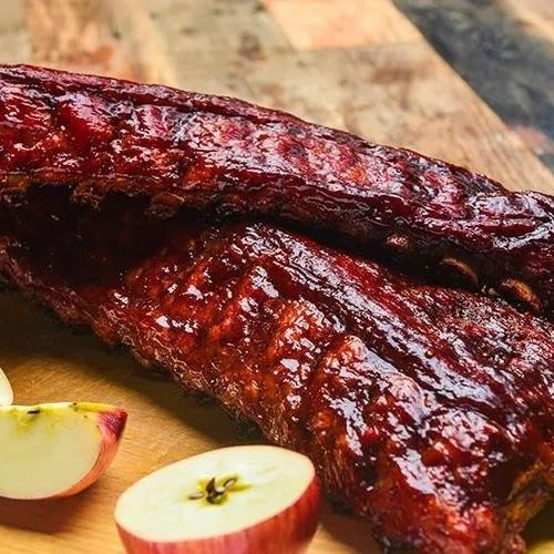 Traeger Applewood Smoked Pork Ribs
