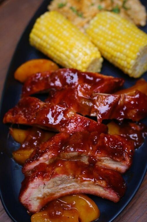 Traeger Smoked Ribs with Sweet and Tangy Molasses Glaze