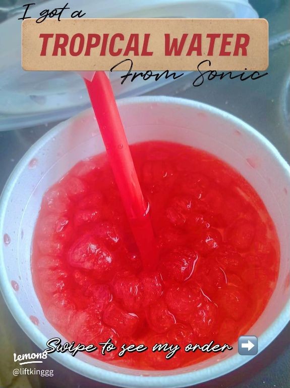 18 Refreshing Sonic Water Recipes for Summer