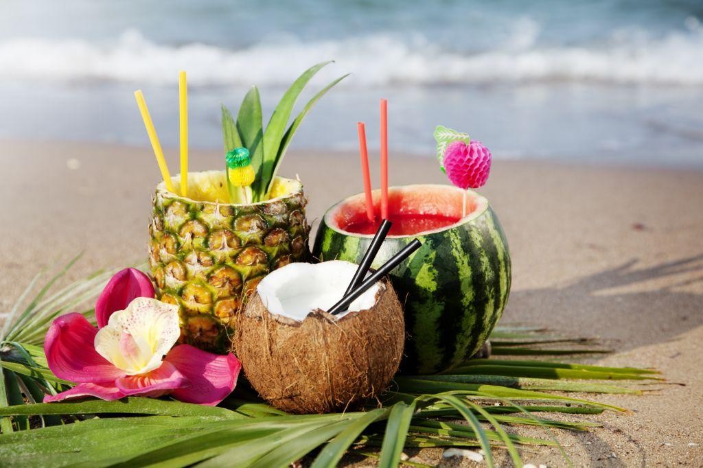 Tropical Pineapple Coconut Rum Bucket
