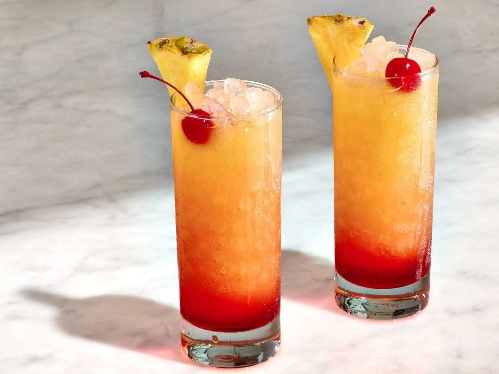 Tropical Rum Sunset