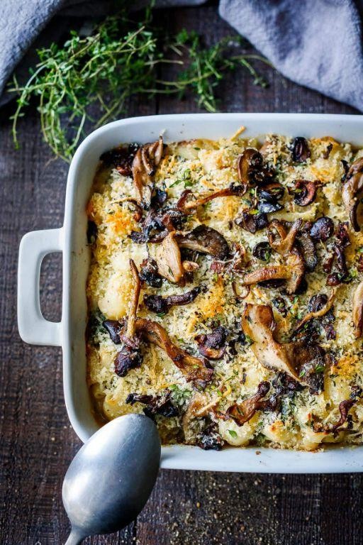 Truffle Mushroom Mac and Cheese