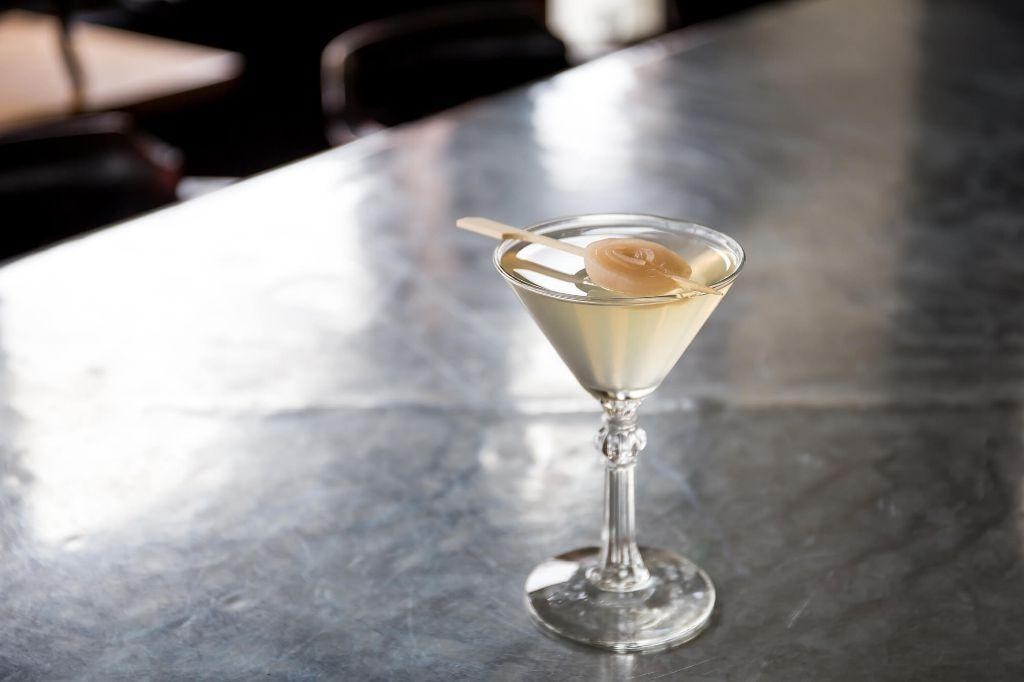 Truffle-Infused Dirty Martini