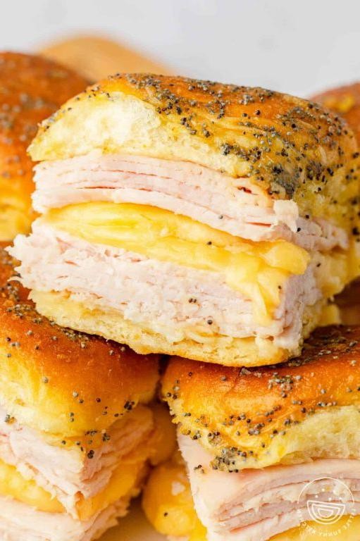 Turkey and Cheddar Breakfast Sliders