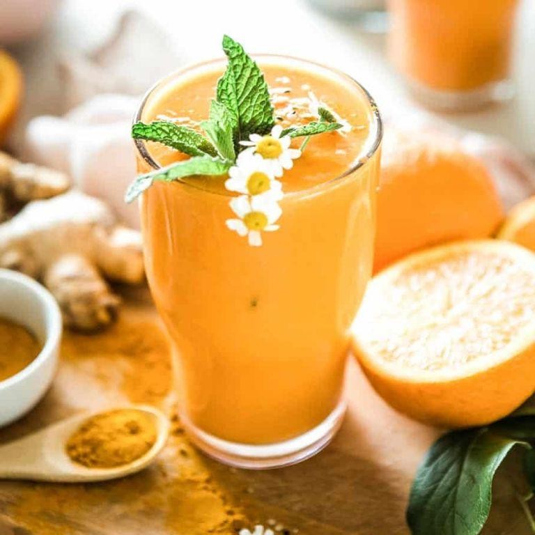 Turmeric Ginger Anti Inflammatory Smoothie